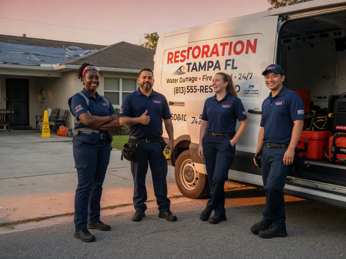 Water Damage Restoration company in St John, KS