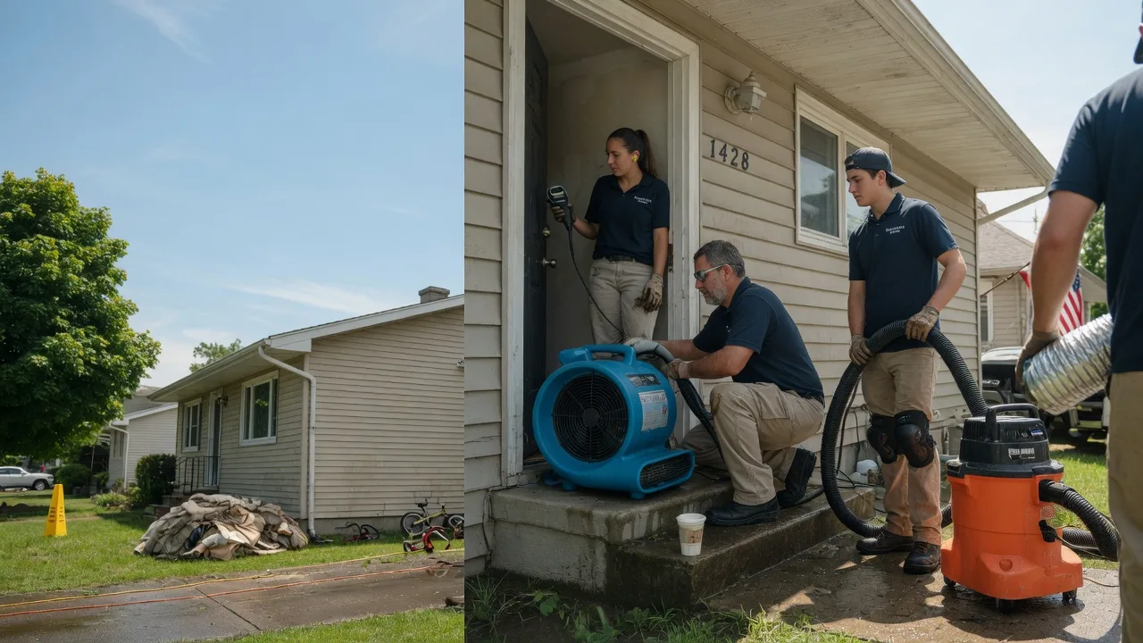 Water Damage Restoration in St John, KS near me